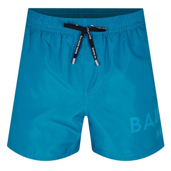 バルマン (BALMAIN) メンズ 海パン 水着・ビーチウェア Logo Swim Shorts ...