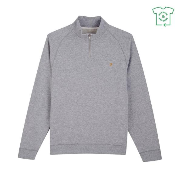 ファーラー (Farah) メンズ フリース トップス Jim Zip Jumper (Light ...