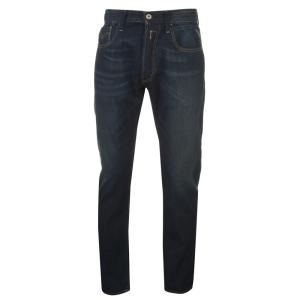 リプレイ (Replay) メンズ ジーンズ・デニム ボトムス・パンツ Newbill Comfort Fit Straight Jeans (Dark Wash)｜nul-select