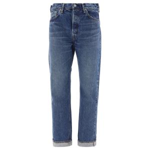 オアスロウ (OrSlow) メンズ ジーンズ・デニム ボトムス・パンツ 105 Standard Selvedge Denim Jeans (Light Blue)｜nul-select