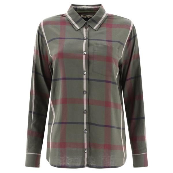 バブアー (Barbour) レディース ブラウス・シャツ トップス Oxer Check Shir...