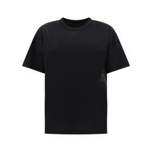 アレキサンダー ワン (Alexander Wang) レディース Tシャツ トップス Puff Logo T-Shirt (Black)