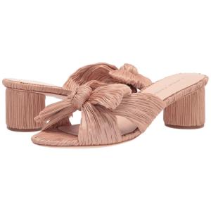 ロフラーランドール (Loeffler Randall) レディース サンダル・ミュール シューズ・靴 Emilia Pleated Knot Mule (Dune)｜nul-select