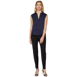 ビーシービージーマックスアズリア (BCBGMAXAZRIA) レディース ブラウス・シャツ トップス V-Neck Shell Top (Pacific Blue)｜nul-select