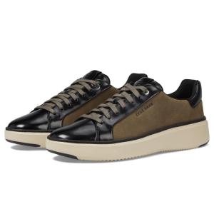 コールハーン (Cole Haan) メンズ スニーカー シューズ・靴 Grandpro Rally Canvas T-Toe Sneakers (Morel/Black Oat)｜nul-select