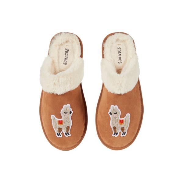 ソルドス (Soludos) レディース スリッパ シューズ・靴 Llama Cozy Slippe...