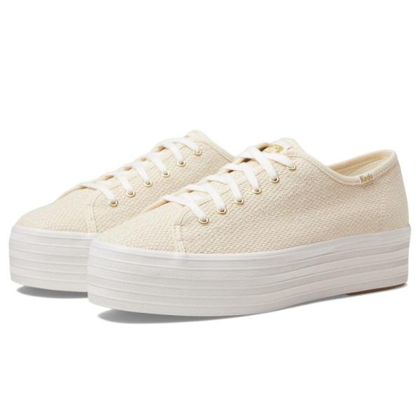 ケッズ (Keds) レディース スニーカー シューズ・靴 Triple Up (Natural/G...