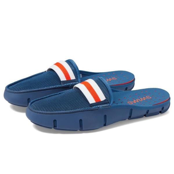 スウィムス (SWIMS) メンズ ローファー シューズ・靴 Slide Loafer (Navy)