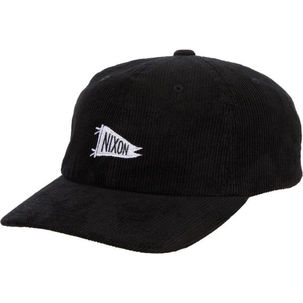 ニクソン (Nixon) メンズ キャップ 帽子 Harvey Strapback (Black)