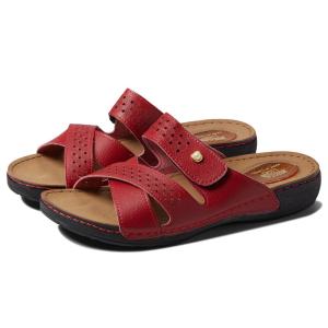 フレクサス (Flexus) レディース サンダル・ミュール シューズ・靴 Adamona (Red)｜nul-select
