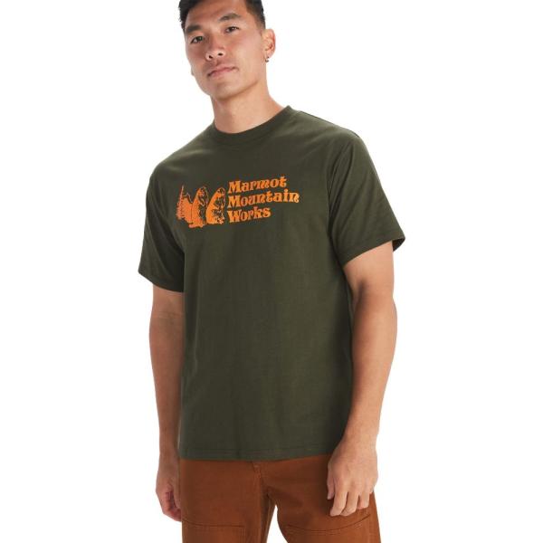 マーモット (Marmot) メンズ Tシャツ Mountain Works Heavyweight...