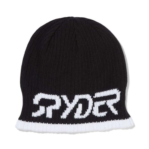 スパイダー (Spyder) メンズ ニット 帽子 Logo Hat (Black)