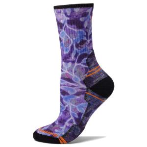 スマートウール (Smartwool) レディース ソックス インナー・下着 Hike Light Cushion Floral Print Crew (Purple Iris)