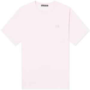アクネ ストゥディオズ (Acne Studios) メンズ Tシャツ トップス Exford Face T-Shirt (Light Pink)｜nul-select