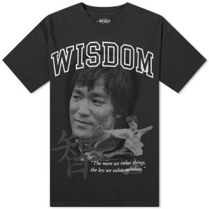 アウェイク (Awake NY) メンズ Tシャツ トップス Bruce Lee T-Shirt (Washed Black)｜nul-select