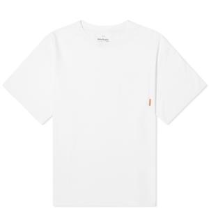 アクネ ストゥディオズ (Acne Studios) メンズ Tシャツ トップス Extorr Pocket Pink Label Tee (Optic White)｜nul-select