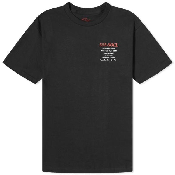 プレジャーズ (Pleasures) メンズ Tシャツ トップス X 555 Biz Card T-...