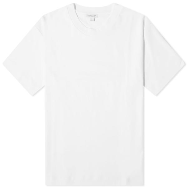 サンスペル (Sunspel) メンズ Tシャツ トップス Heavy Weight T-Shirt...