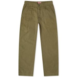 マハリシ (Maharishi) メンズ チノパン ボトムス・パンツ Hemp Twill Us Chino (Olive)｜nul-select