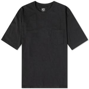 オアスロウ (orSlow) メンズ Tシャツ トップス Pocket T-Shirt (Black)｜nul-select