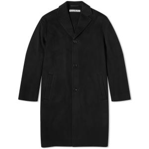 アクネ ストゥディオズ (Acne Studios) メンズ コート アウター Dalio Double Chesterfield Coat (Black)｜nul-select