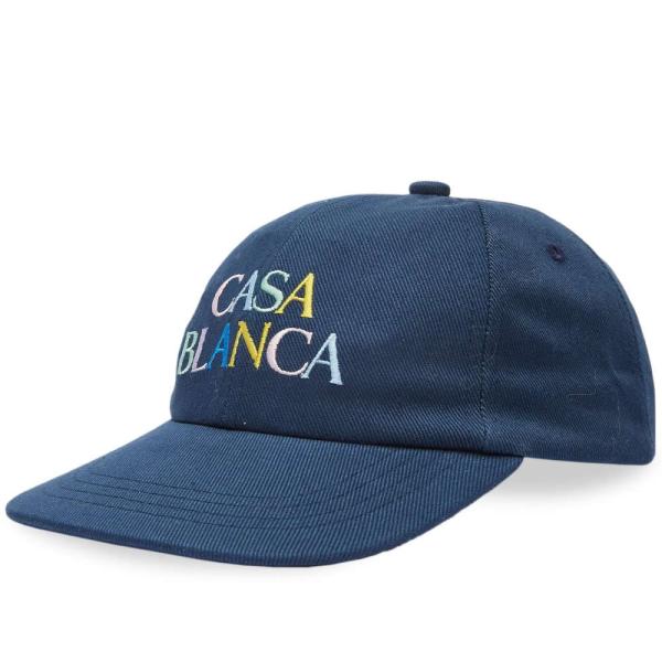 カサブランカ (Casablanca) メンズ キャップ 帽子 Stacked Logo Cap (...
