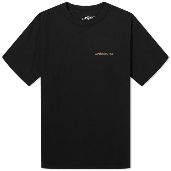 アウェイク (Awake NY) メンズ Tシャツ City T-Shirt (Black) トップ...