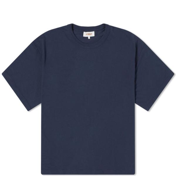 ワイエムシー (YMC) メンズ Tシャツ トップス Triple T-Shirt (Navy)