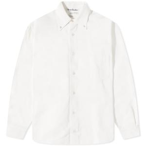 アクネ ストゥディオズ (Acne Studios) メンズ ジャケット アウター Odrox Cotton Twill Overshirt (White)｜nul-select