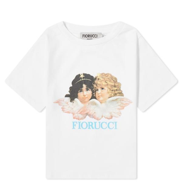 フィオルッチ (Fiorucci) レディース Tシャツ Classic Angel Crop T-...