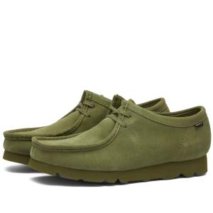 クラークス (Clarks Originals) メンズ シューズ・靴 Wallabee Gore-Tex (Loden Green)｜nul-select