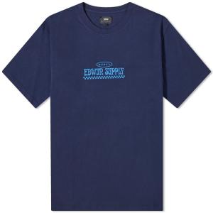 エドウィン (Edwin) メンズ Tシャツ トップス Show Some Love T-Shirt (Maritime Blue)