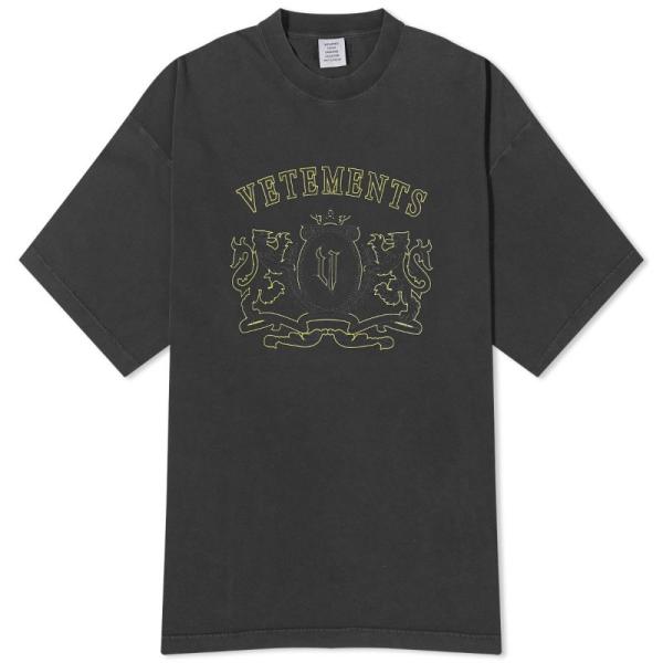 ヴェトモン (Vetements) メンズ Tシャツ トップス Vetements Royal Lo...