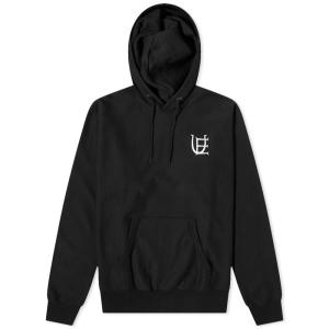 ユニフォームエクスペリメント (Uniform Experiment) メンズ パーカー トップス Authentic Logo Hoodie (Black)｜nul-select