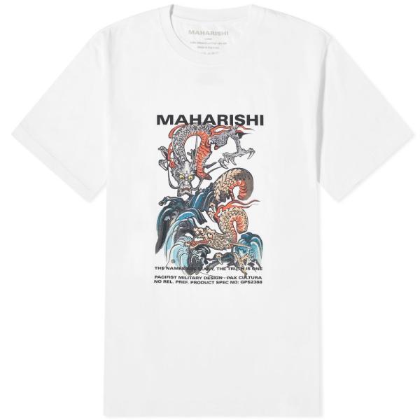 マハリシ (Maharishi) メンズ Tシャツ トップス Double Dragon T-Shi...