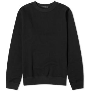 ソフネット (SOPHNET.) メンズ スウェット・トレーナー トップス Cotton Cashmere Crew Sweatshirt (Black)｜nul-select