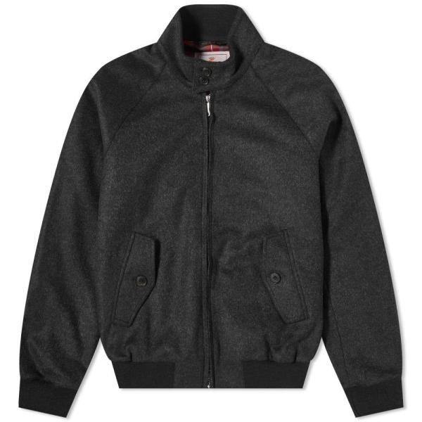 バラクータ (Baracuta) メンズ ブルゾン アウター G9 Melton Wool Harr...