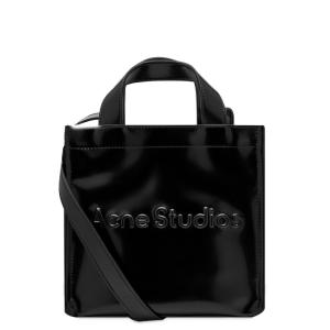 アクネ ストゥディオズ (Acne Studios) レディース トートバッグ バッグ Logo Shopper Mini Bag (Black)｜nul-select