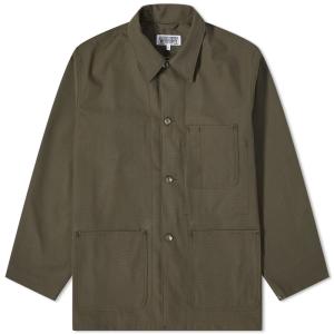 エンジニアードガーメンツ (Engineered Garments Workaday) メンズ ジャケット アウター Heavyweight Mc Shirt Jacket (Olive Cotton Ripstop)｜nul-select