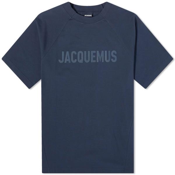 ジャックムス (Jacquemus) メンズ Tシャツ トップス Typo T-Shirt (Dar...