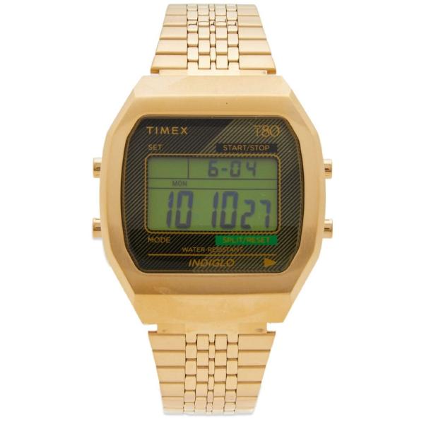 タイメックス (Timex) メンズ 腕時計 T80 Digital 36Mm Watch (Gol...