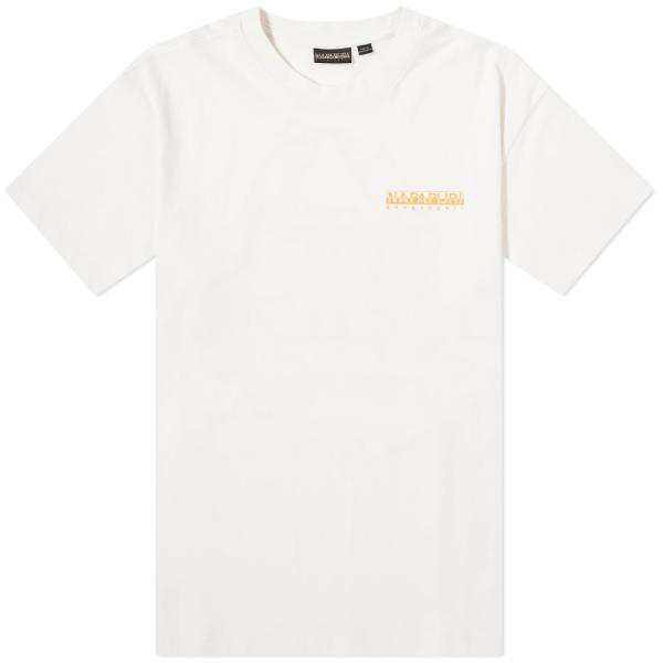 ナパピリ (Napapijri) レディース Tシャツ Logo T-Shirt (White Wh...