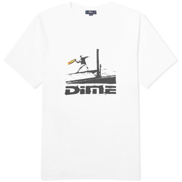 ダイム (Dime) メンズ Tシャツ Banky T-Shirt (White) トップス