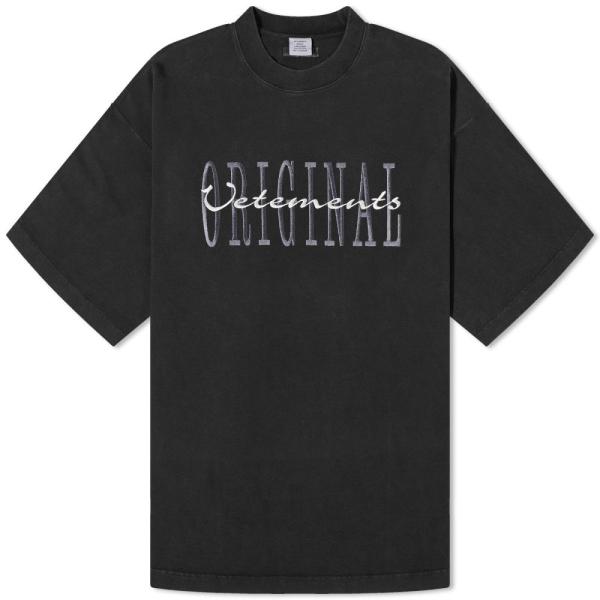 ヴェトモン (Vetements) メンズ Tシャツ トップス Vetements Original...