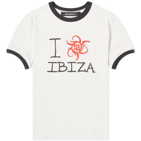 ミスビヘイブ (MISBHV) レディース Tシャツ トップス I Love Ibiza T-Shi...