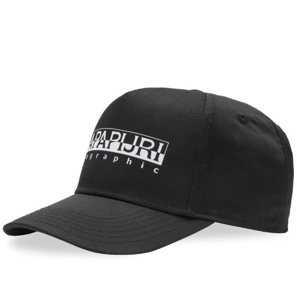 ナパピリ (Napapijri) メンズ キャップ 帽子 Box Logo Cap (Black)