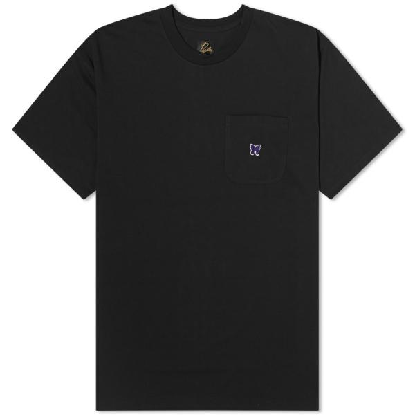 ニードルズ (Needles) レディース Tシャツ Pocket T-Shirt (Black) ...
