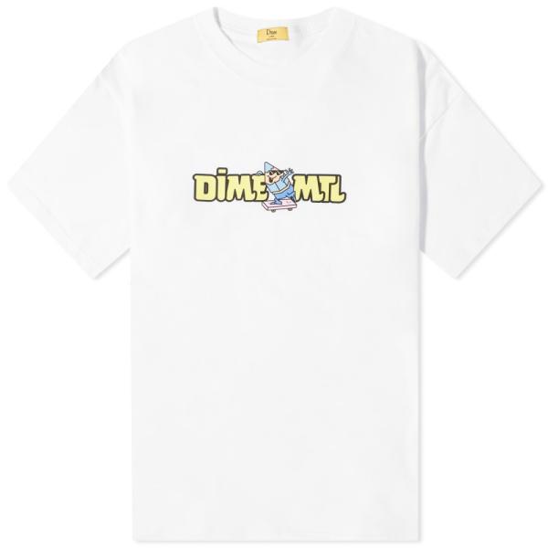 ダイム (Dime) メンズ Tシャツ トップス Crayon T-Shirt (White)