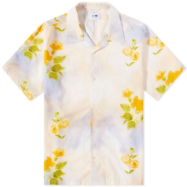 NN07 メンズ 半袖シャツ トップス Ole Floral Vacation Shirt (Mul...