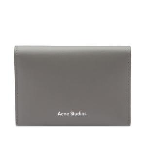 アクネ ストゥディオズ (Acne Studios) メンズ カードケース・名刺入れ Flap Card Holder (Dark Grey)｜nul-select